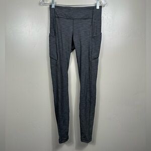 Lululemon Speed Up Tight 28" Heathered Black Size 6